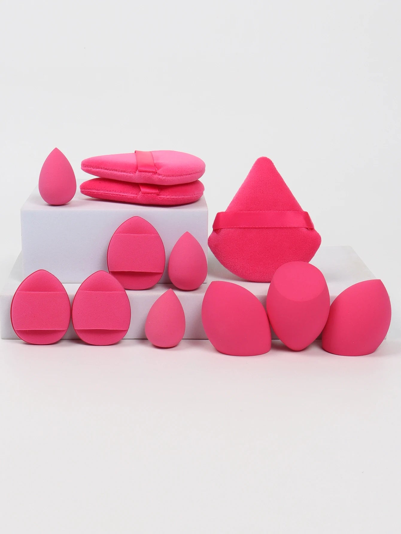 😊 Ensemble d'éponges de maquillage tout usage de 12 pièces