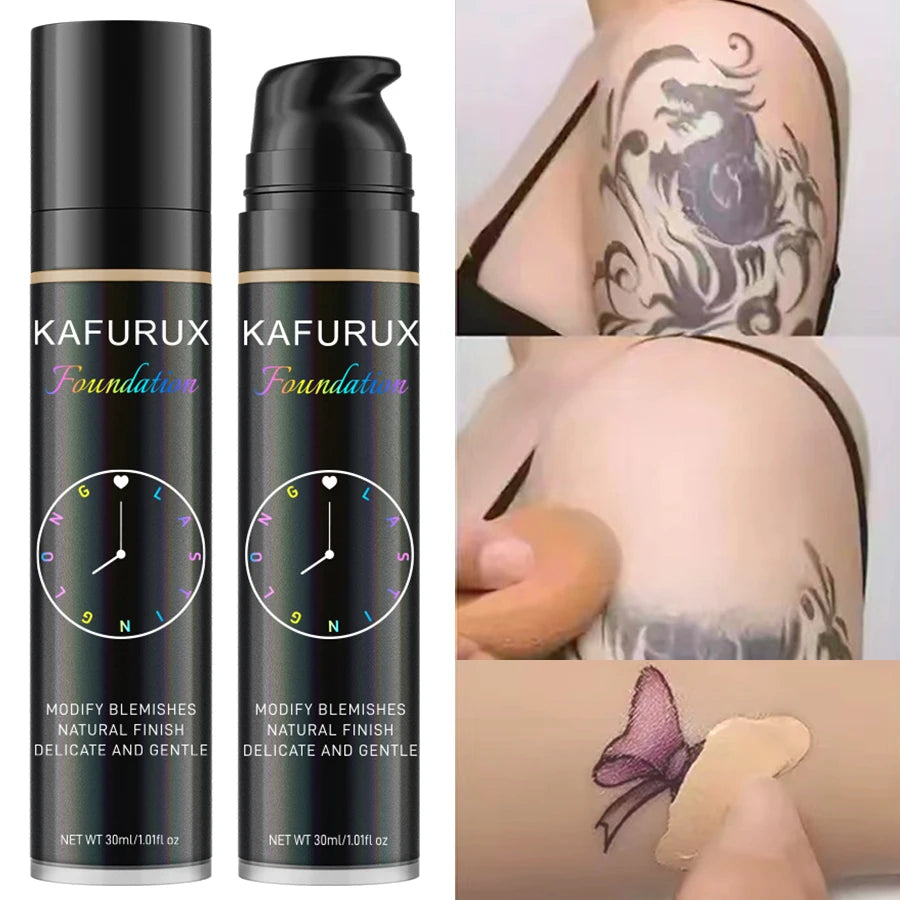 🌿 Ensemble de fond de teint liquide 8 couleurs waterproof