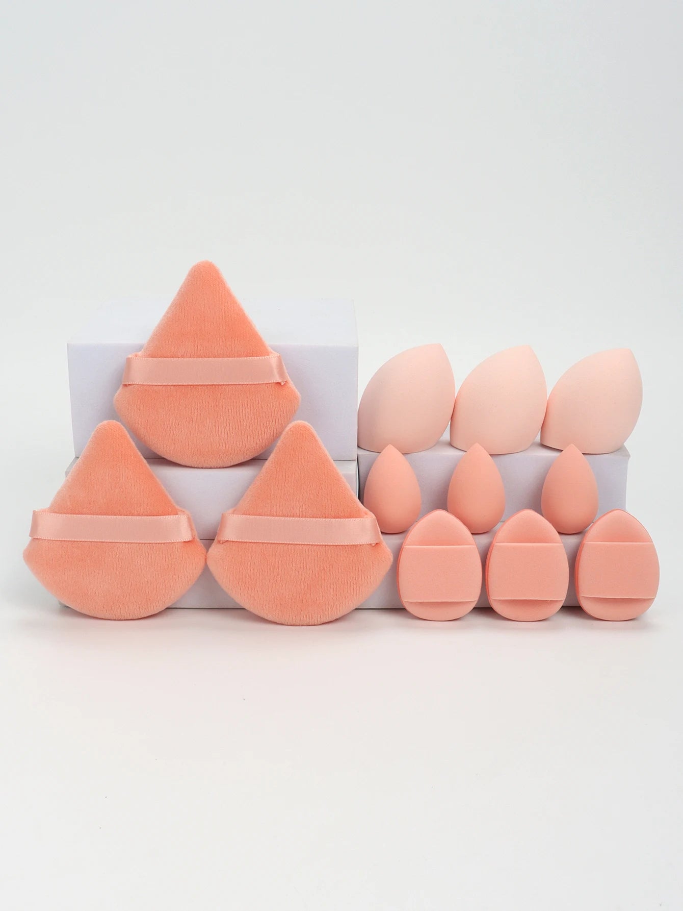 😊 Ensemble d'éponges de maquillage tout usage de 12 pièces
