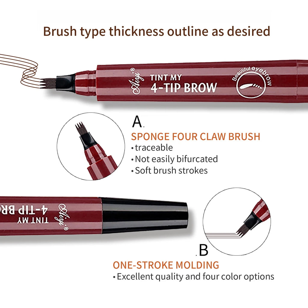 ☺️ crayon à sourcils imperméable naturel longue durée