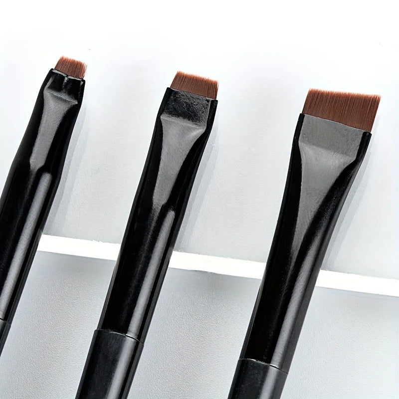 🖌️ Ensemble de pinceaux de maquillage 3pcs