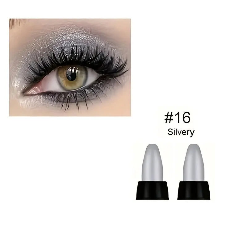 👁️ Eyeliner nacré de 16 couleurs,  Maquillage des yeux imperméable