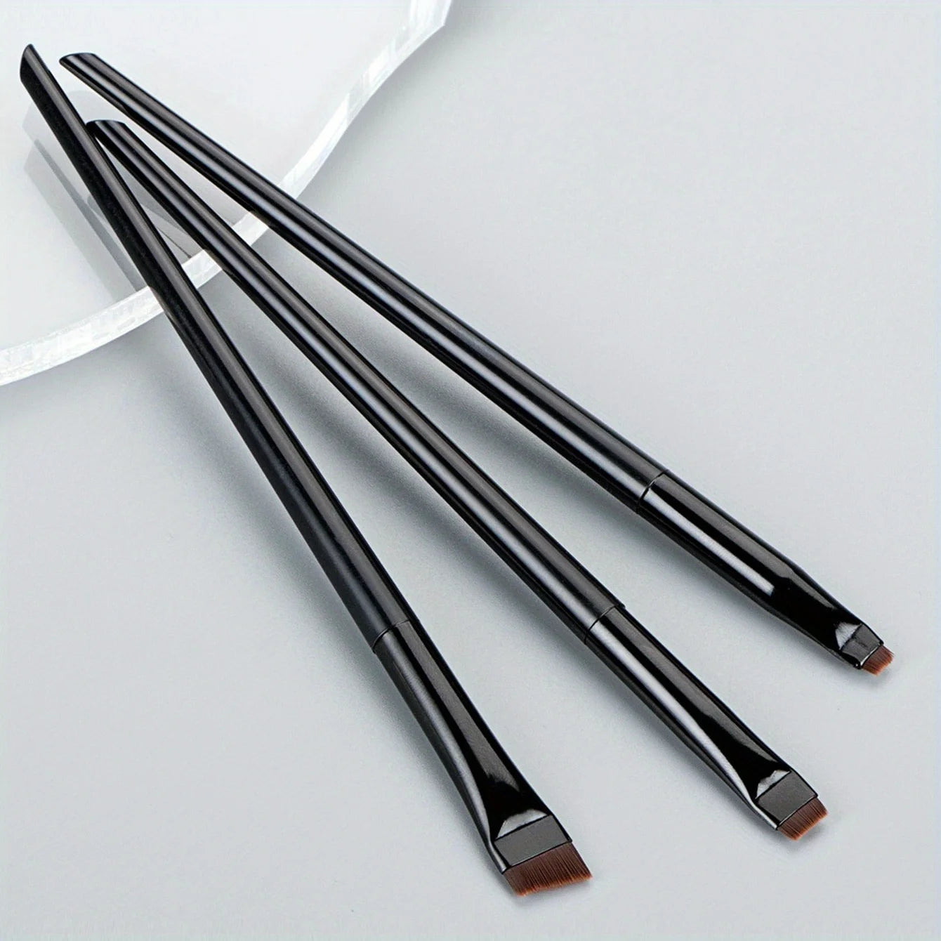 🖌️ Ensemble de pinceaux de maquillage 3pcs