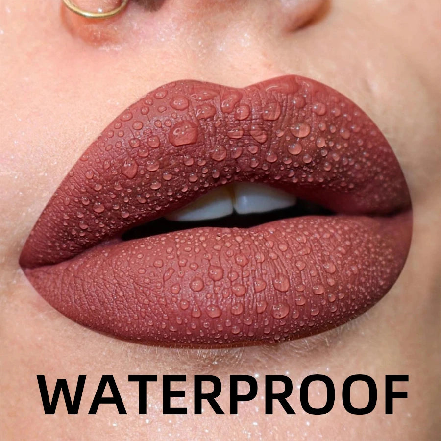 💋Lip Gloss Rouge à lèvres liquide 19 couleurs Matte Velvet