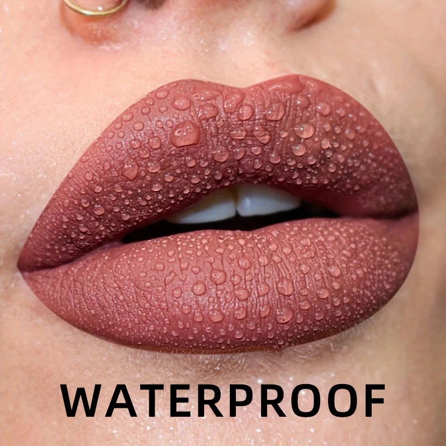 💋Lip Gloss Rouge à lèvres liquide 19 couleurs Matte Velvet