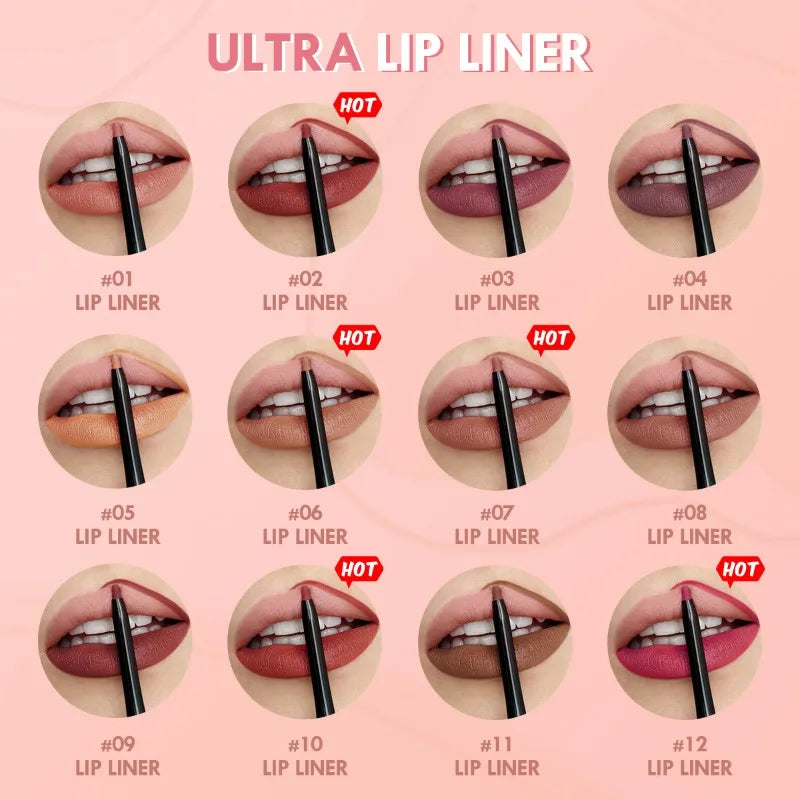 💄Crayon à lèvres mat imperméable