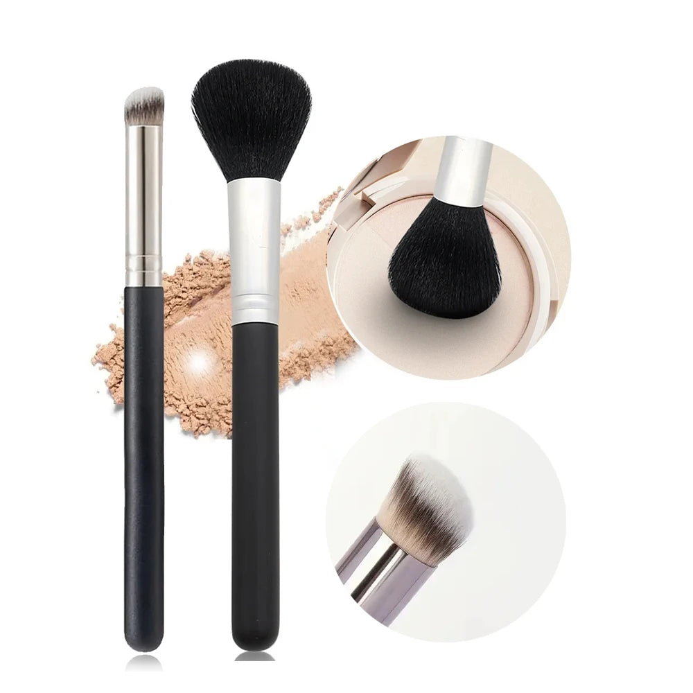 🖌️ Pinceau correcteur de fond de teint  Pinceau de maquillage du visage
