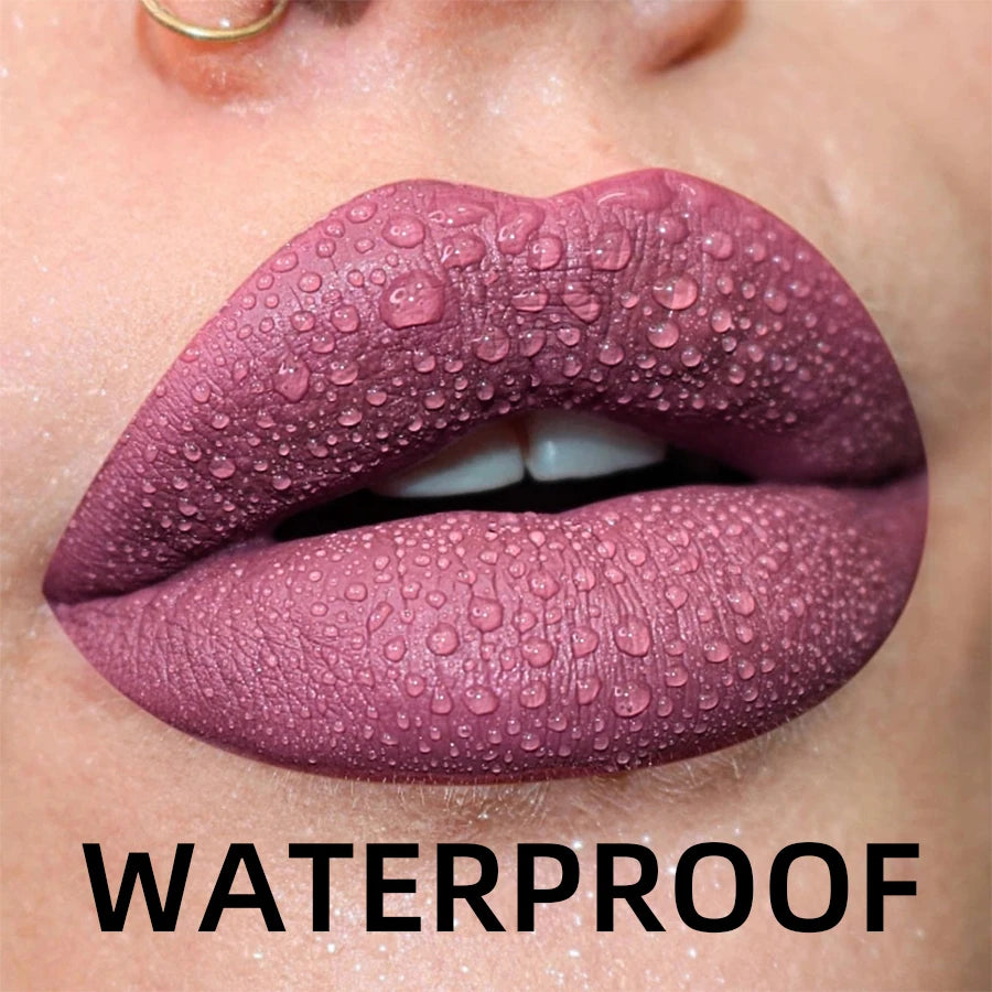 💋Lip Gloss Rouge à lèvres liquide 19 couleurs Matte Velvet