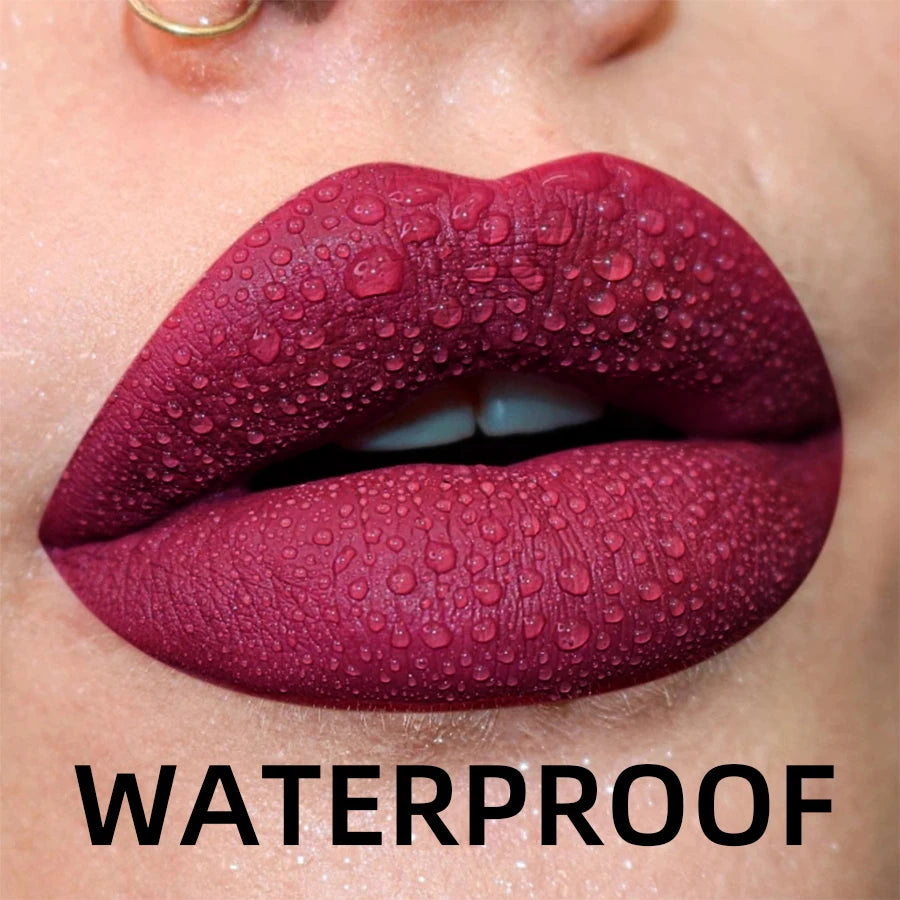💋Lip Gloss Rouge à lèvres liquide 19 couleurs Matte Velvet