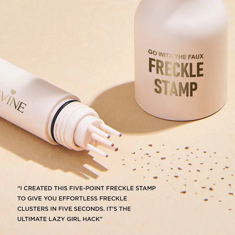 Crayon à tampon de taches de rousseur imperméable et facile à estomper