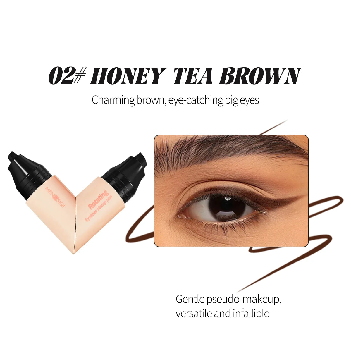 Eye-liner tampon imperméable ✔️