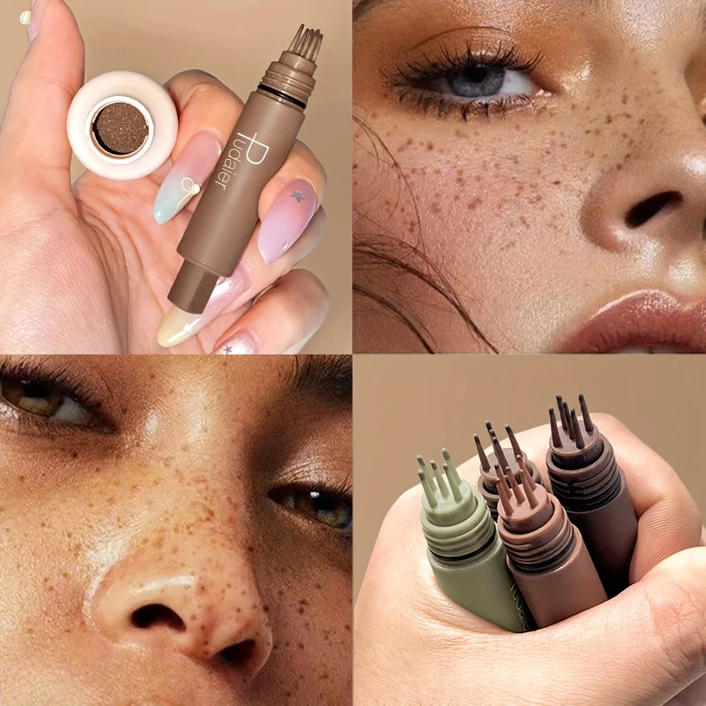 Stylo de maquillage en tampon de taches de rousseur imperméable