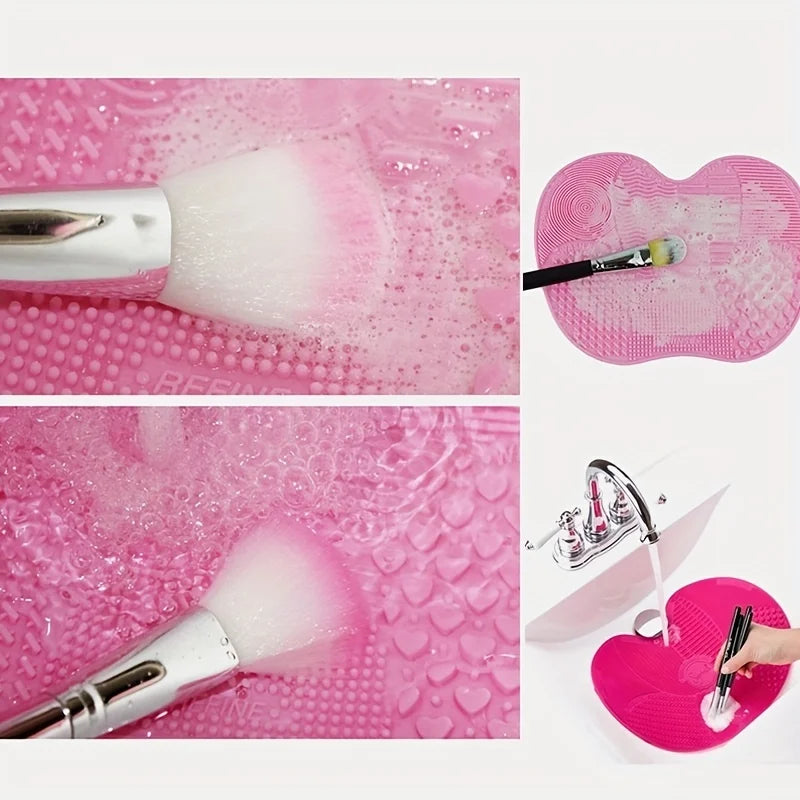 🖌️ Tapis de nettoyage pour les pinceau de maquillage