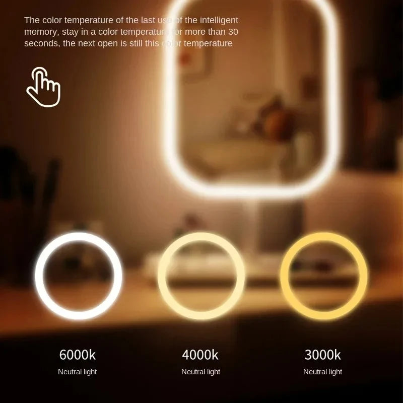 Mirroir lumineux