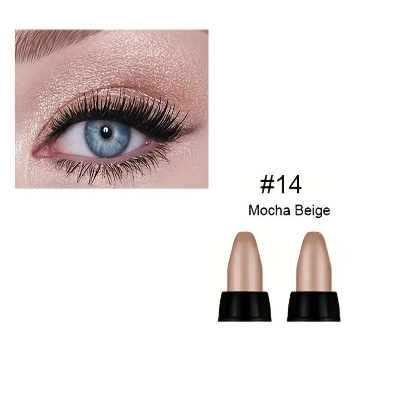🌈 16 Couleurs Eyeliner, Couleur Glitter Imperméable