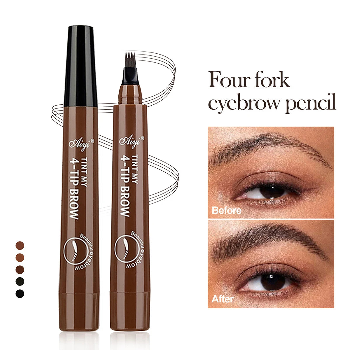 ☺️ crayon à sourcils imperméable naturel longue durée