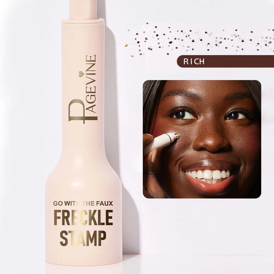 Crayon à tampon de taches de rousseur imperméable et facile à estomper