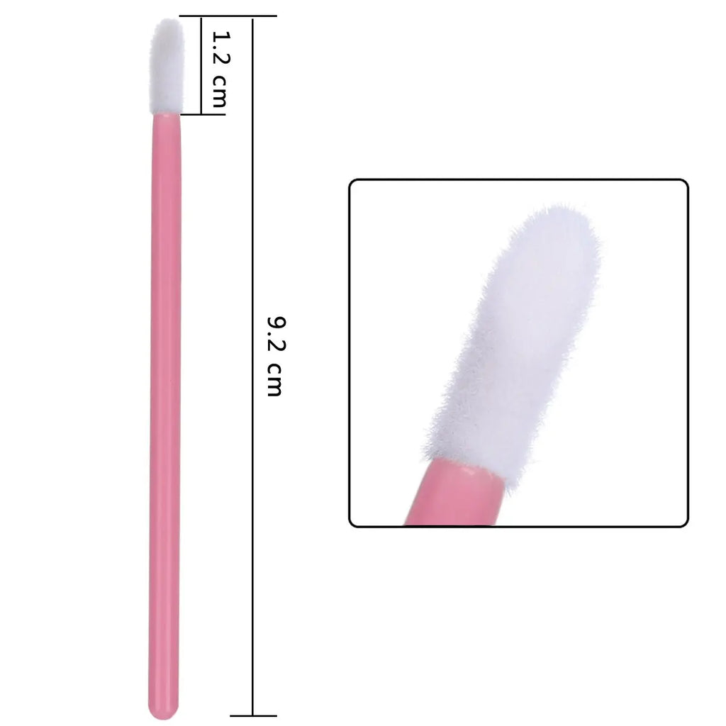 🖌️ Ensemble de 200 pinceaux jetables, baguettes de mascara, pinceaux à lèvres, écouvillon d'applicateur de microbrosse pour extension de cils