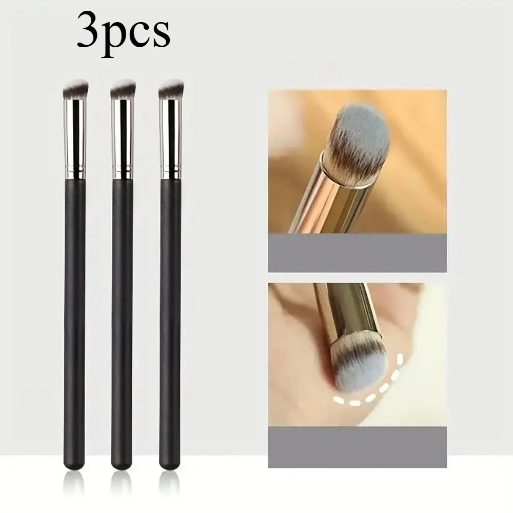 🖌️ Pinceau correcteur de fond de teint  Pinceau de maquillage du visage