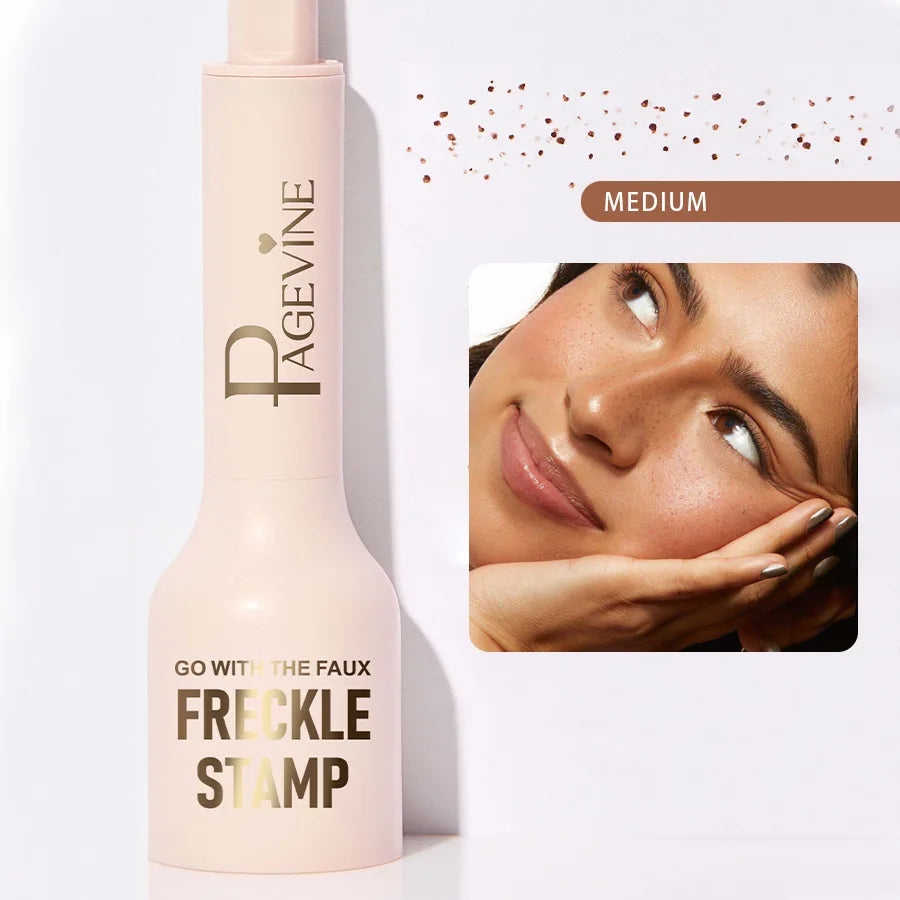 Crayon à tampon de taches de rousseur imperméable et facile à estomper