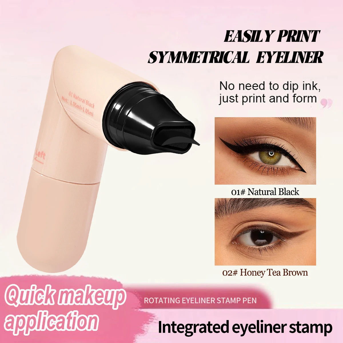 Eye-liner tampon imperméable ✔️