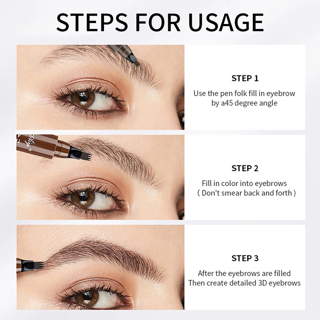 ☺️ crayon à sourcils imperméable naturel longue durée