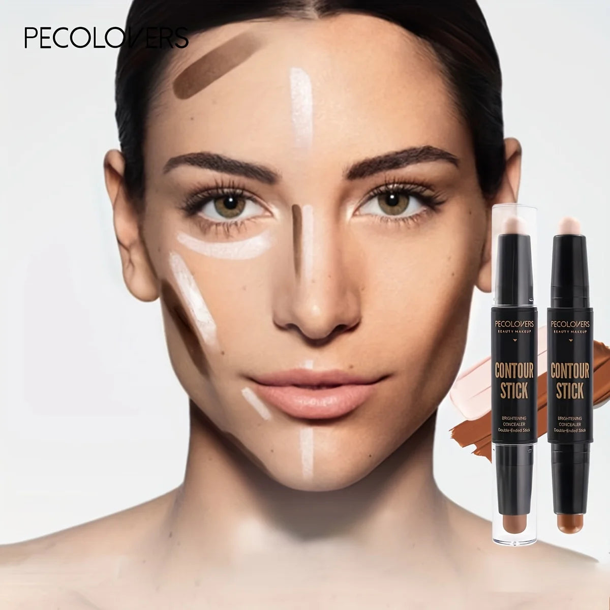 Stylo correcteur  de teint pour le visage Longue durée