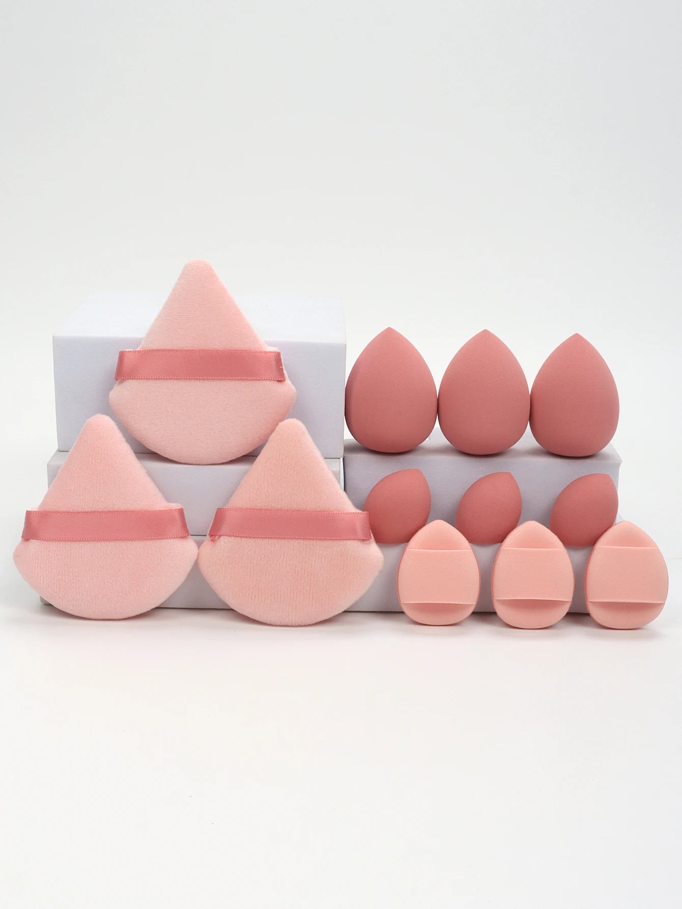 😊 Ensemble d'éponges de maquillage tout usage de 12 pièces