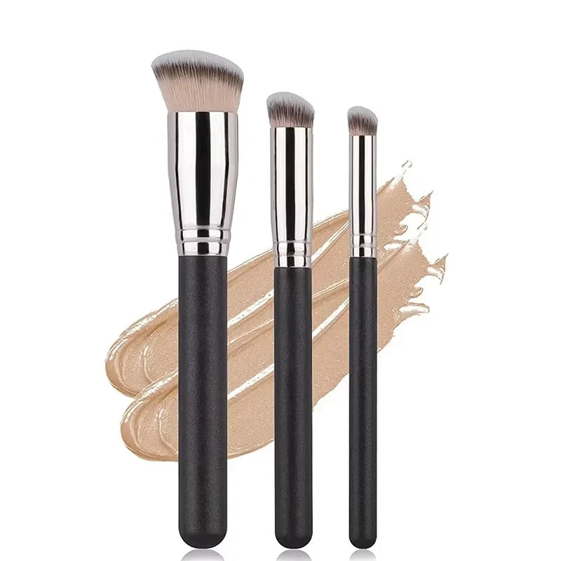 🖌️ Pinceau correcteur de fond de teint  Pinceau de maquillage du visage