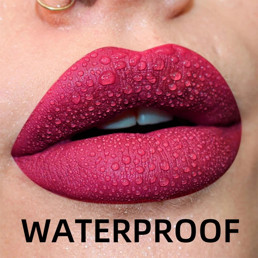 💋Lip Gloss Rouge à lèvres liquide 19 couleurs Matte Velvet