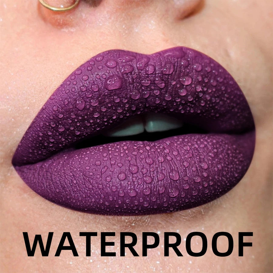 💋Lip Gloss Rouge à lèvres liquide 19 couleurs Matte Velvet