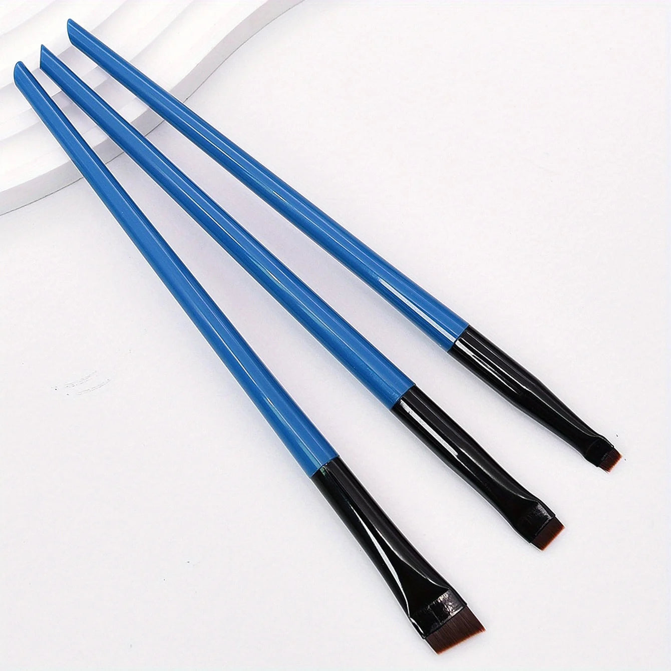 🖌️ Ensemble de pinceaux de maquillage 3pcs