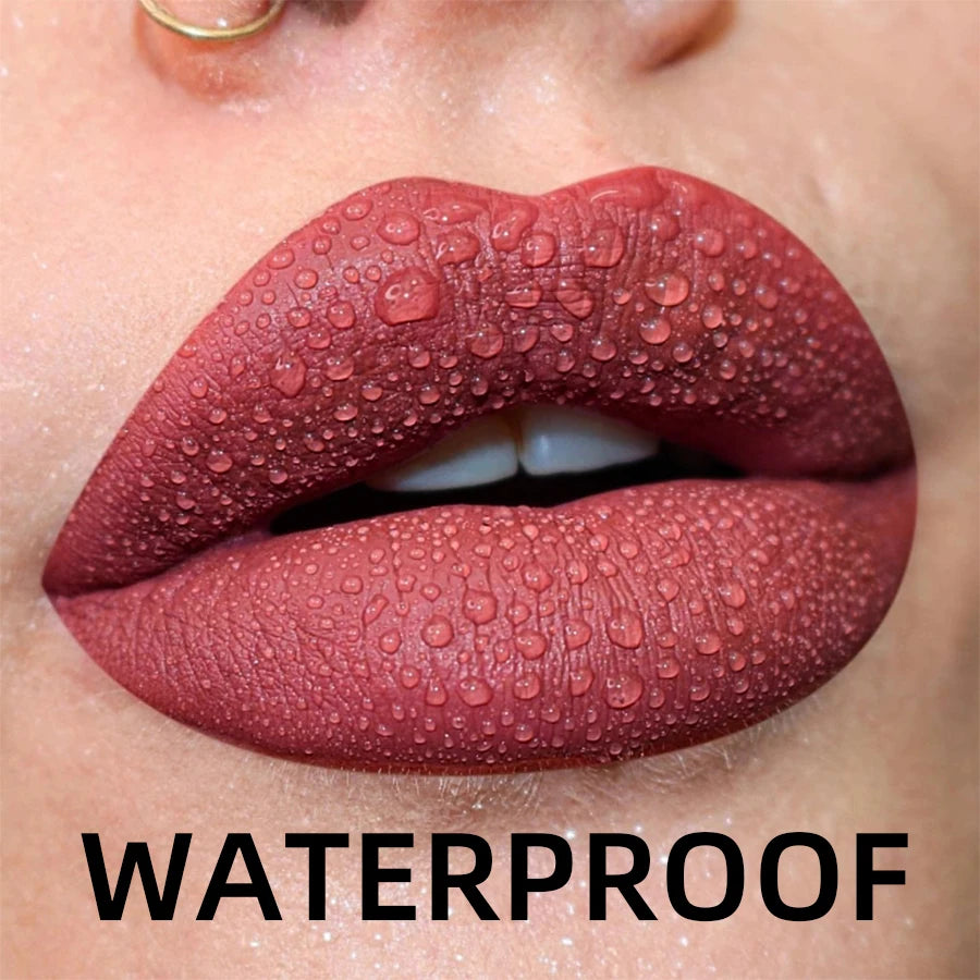 💋Lip Gloss Rouge à lèvres liquide 19 couleurs Matte Velvet