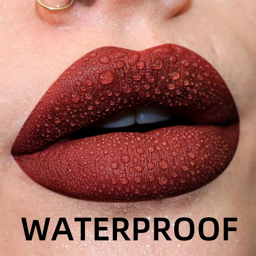 💋Lip Gloss Rouge à lèvres liquide 19 couleurs Matte Velvet