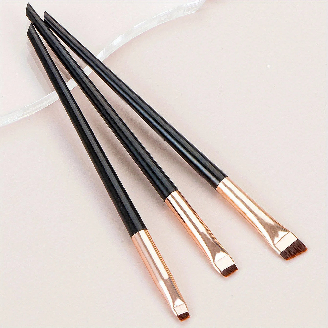 🖌️ Ensemble de pinceaux de maquillage 3pcs