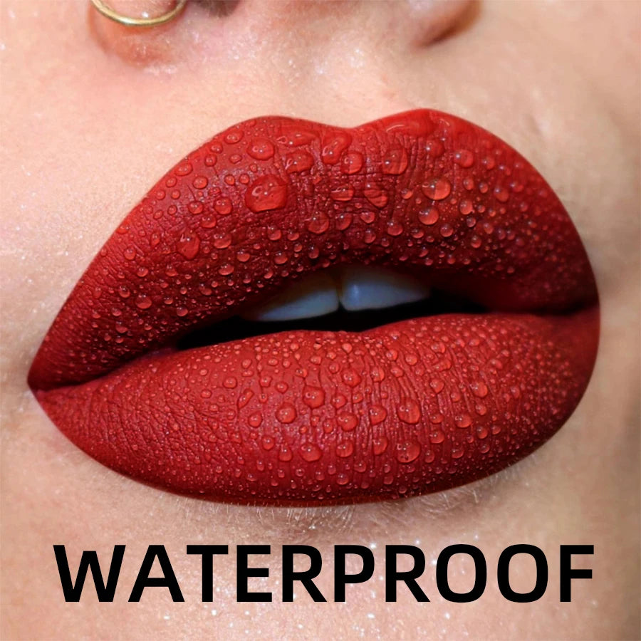 💋Lip Gloss Rouge à lèvres liquide 19 couleurs Matte Velvet