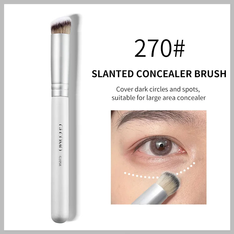 🖌️ Pinceau correcteur de fond de teint  Pinceau de maquillage du visage