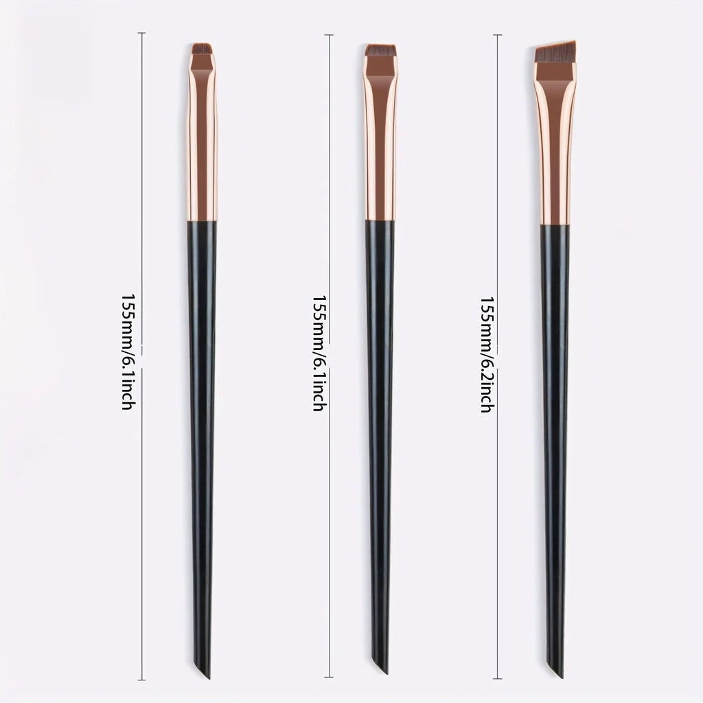 🖌️ Ensemble de pinceaux de maquillage 3pcs