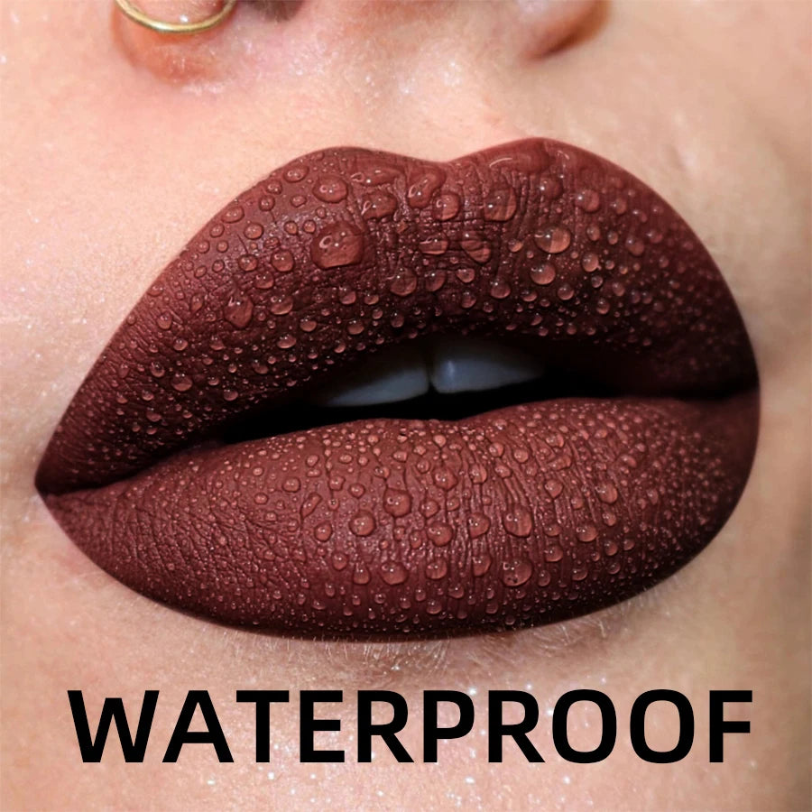 💋Lip Gloss Rouge à lèvres liquide 19 couleurs Matte Velvet